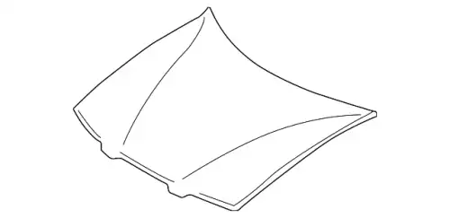 КАПОТ TBY3-52-300 MAZDA