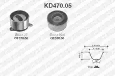 Комплект ремня ГРМ KD470.05 SNR