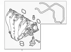 Коллектор впускной L341-13-100G MAZDA