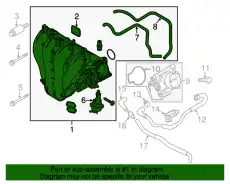 Коллектор впускной L341-13-100G MAZDA