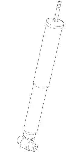DAMPER, REAR TGY228700 MAZDA