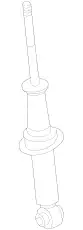 DAMPER,REAR NE02-28-700 MAZDA