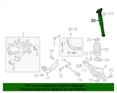 DAMPER,REAR BACS-28-700 MAZDA