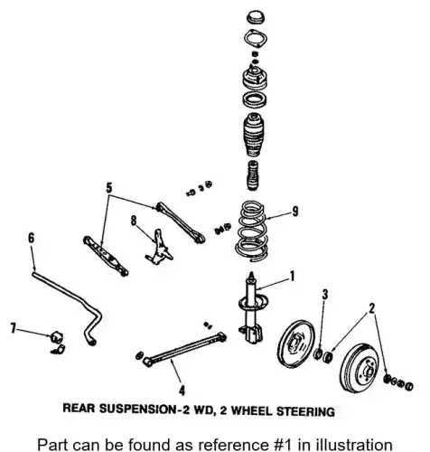 DAMPER,REAR B092-28-700G-9U MAZDA