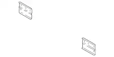 Усилитель бампера MAZDA BJ0J-50-091
