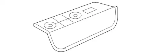 DEFLECTOR(R),STONE GUARD TK4851PV1 MAZDA