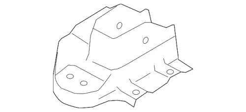 КРОНШТЕЙН РАДИАТОРА TD11-28-25X MAZDA