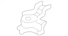 Кронштейн радиатора YF09-15-240H MAZDA