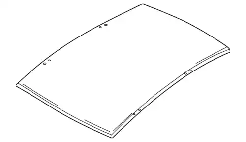 КРЫША B2YD-70-600 MAZDA