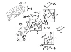 КРЫША TD11-64-950B-34 MAZDA