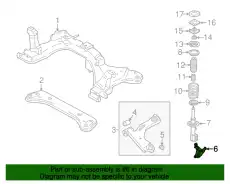 Ступица MAZDA EC01-33-031D