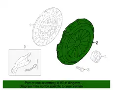 Корзина сцепления MAZDA PE01-16-410