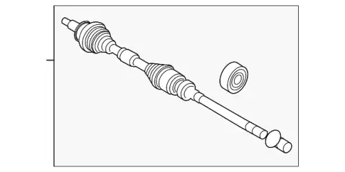 DRIVE SHAFT RT FTH52550X MAZDA