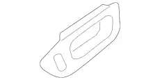 Ручка двери MAZDA GJ6A-58-303B-30