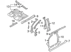 PANEL(L),SIDE SILL B2YD-71-270 MAZDA