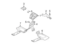 DUCT(R),HEATER SIDE BBM4-61-157A MAZDA