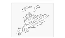 PANEL(L),WHEEL APRON GHP954210E MAZDA