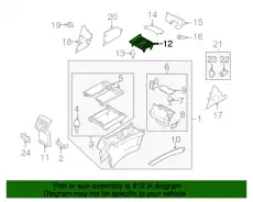 ПАНЕЛЬ ОТДЕЛКИ ДВЕРИ TE69-64-340B MAZDA