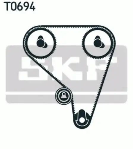 Комплект ремня ГРМ VKMA 91401 SKF