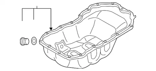 PE01-10-400A Поддон картера (9cefb98c1d) MAZDA