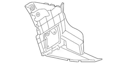 Подкрылок MAZDA TK4850350B