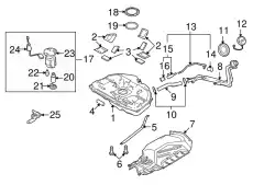 ПОМПА CA01-13-35XB MAZDA