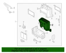 EVAPORATOR TA01-61-J10B MAZDA