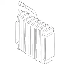 EVAPORATOR EFY0-61-J10 MAZDA