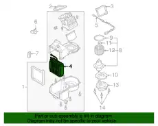 EVAPORATOR EFY0-61-J10 MAZDA