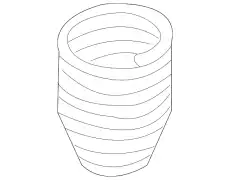 Пружина передней подвески GK2E-34-011D MAZDA