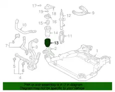 Пружина передней подвески GK2E-34-011D MAZDA