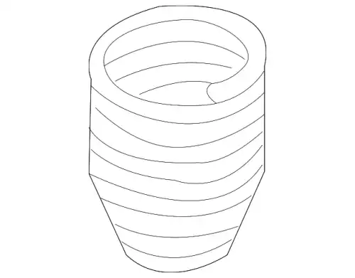 Пружина передней подвески GK2E-34-011D MAZDA