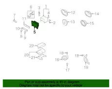 Ручка двери MAZDA EG23-66-AH0
