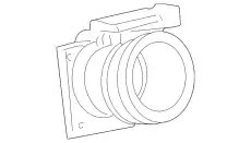 Расходомер воздуха 1F22-13-210R-0A MAZDA