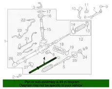 Рулевая рейка MAZDA NE51-32-119