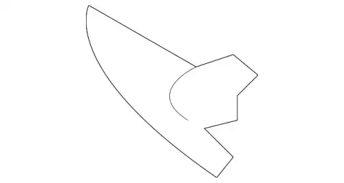 Уплотнитель двери MAZDA TK4859762