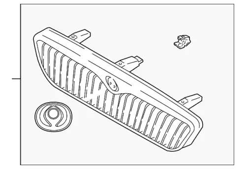 Решетка радиатора MAZDA TA05-50-710