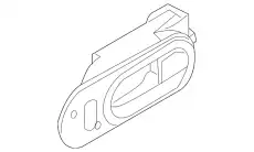Ручка двери MAZDA TD11-58-330A-34