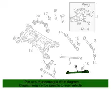Рычаг подвески MAZDA F189-28-D10A