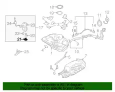 Топливный фильтр MAZDA CA38-13-ZE1