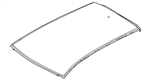  ПАНЕЛЬ КРЫШИ KBYW-70-600 MAZDA