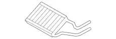 Радиатор отопителя MAZDA TD11-61-A08