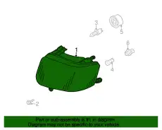 Фара MAZDA EC02-51-030A