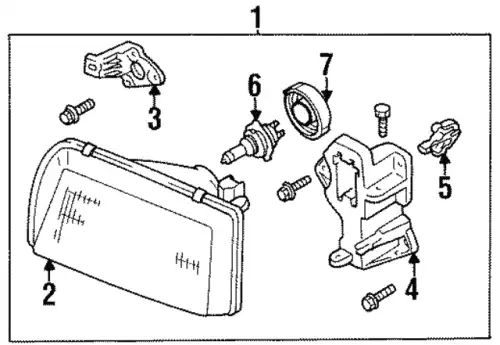 Фара MAZDA LB82-51-0K0A