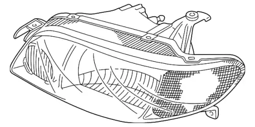 Фара MAZDA BL8D-51-0K0D
