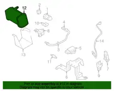 Расширительный бачок MAZDA JE96-13-978