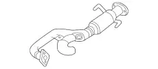 PIPE, EXH FRT GY01-40-500G MAZDA