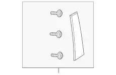 GARNISH(L),FRONT DOOR GJR950M20C MAZDA