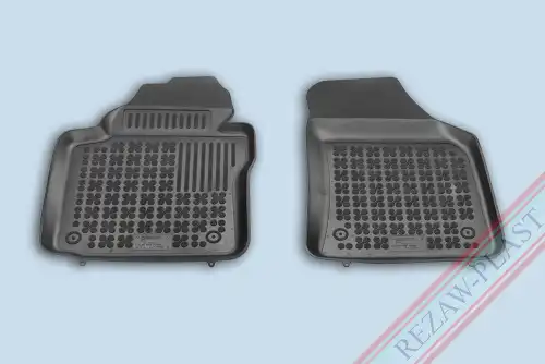 Коврики в салон REZAW-PLAST 200107P Volkswagen Caddy 2004-2020 2 шт., черный