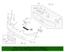 PLATE BRKT H005-50-060 MAZDA
